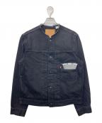 LEVI'Sリーバイス）の古着「Type 1 Trucker Jacket COLLARLESS」｜ブラック