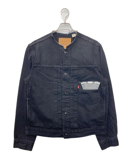 LEVI'S（リーバイス）LEVI'S (リーバイス) Type 1 Trucker Jacket COLLARLESS ブラック サイズ:Sの古着・服飾アイテム