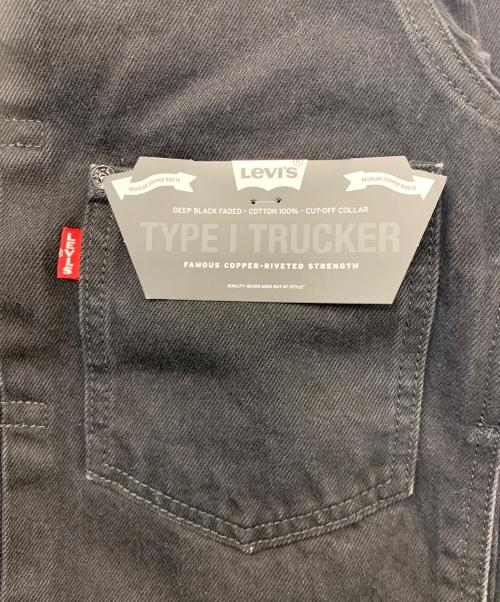 LEVI'S（リーバイス）LEVI'S (リーバイス) Type 1 Trucker Jacket COLLARLESS ブラック サイズ:Sの古着・服飾アイテム