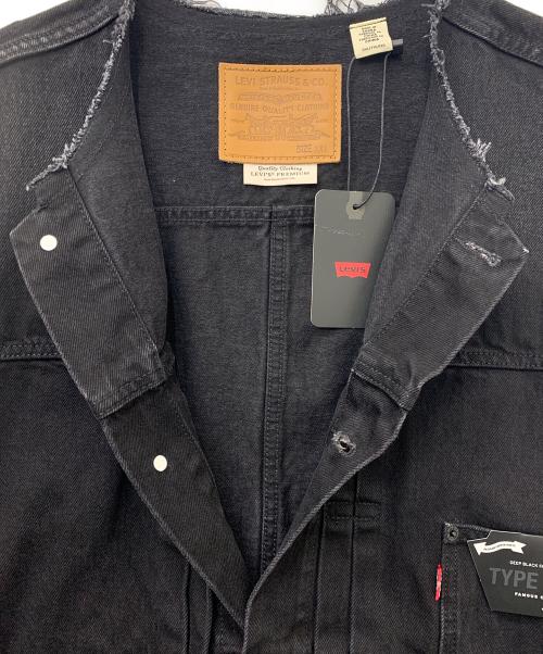 LEVI'S（リーバイス）LEVI'S (リーバイス) デニムジャケット ブラック サイズ:XXLの古着・服飾アイテム