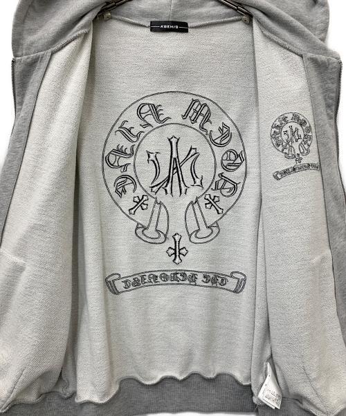 A'gem（エージェム）A'gem (エージェム) ジップパーカー グレー サイズ:FREEの古着・服飾アイテム