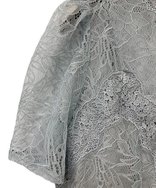 Snidel（スナイデル）Snidel (スナイデル) シャイニーレースドレス スカイブルー サイズ:1 未使用品の古着・服飾アイテム