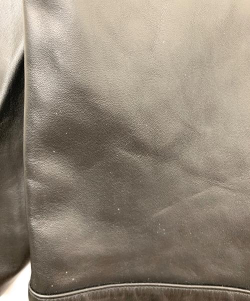 Schott（ショット）Schott (ショット) SHEEP LEATHER 1st TRACKER JACKET ブラック サイズ:Mの古着・服飾アイテム
