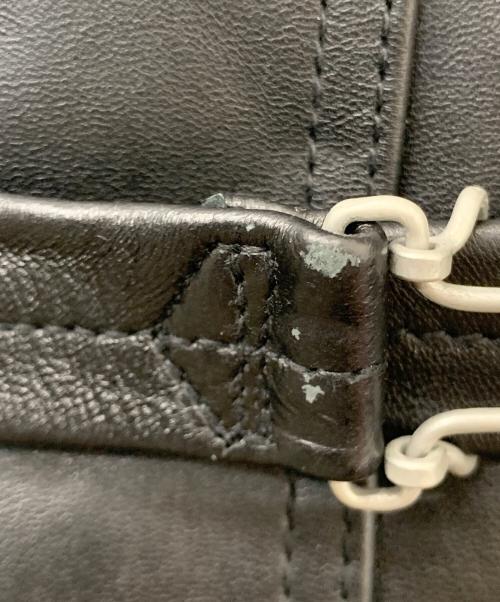 Schott（ショット）Schott (ショット) SHEEP LEATHER 1st TRACKER JACKET ブラック サイズ:Mの古着・服飾アイテム