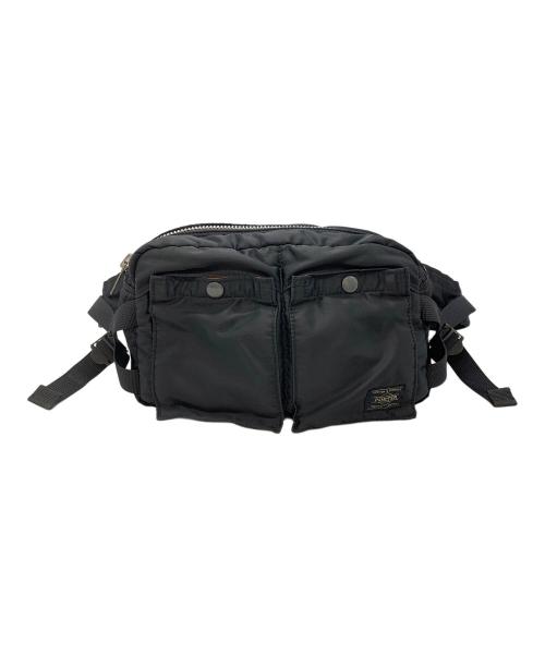 PORTER（ポーター）PORTER (ポーター) ウエストバッグ タンカー ブラックの古着・服飾アイテム