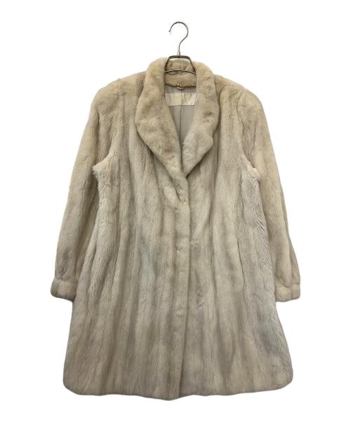 CARVEN FURS（カルヴェンファー）carven furs (カルヴェンファー) ファーコート ベージュ サイズ:不明の古着・服飾アイテム