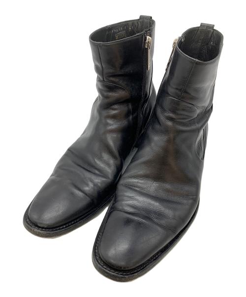 Christian Dior（クリスチャン ディオール）Christian Dior (クリスチャン ディオール) サイドジップブーツ ブラック サイズ:41の古着・服飾アイテム