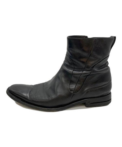 Christian Dior（クリスチャン ディオール）Christian Dior (クリスチャン ディオール) サイドジップブーツ ブラック サイズ:41の古着・服飾アイテム