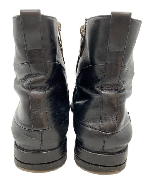 Christian Dior（クリスチャン ディオール）Christian Dior (クリスチャン ディオール) サイドジップブーツ ブラック サイズ:41の古着・服飾アイテム