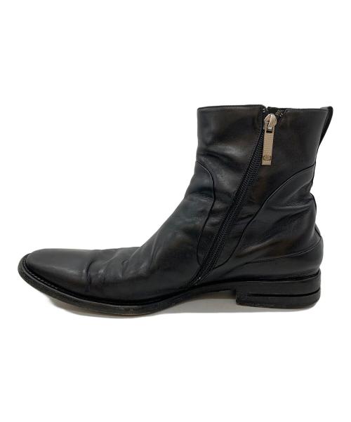 Christian Dior（クリスチャン ディオール）Christian Dior (クリスチャン ディオール) サイドジップブーツ ブラック サイズ:41の古着・服飾アイテム