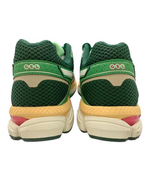 asics（アシックス）asics (アシックス) GEL-CUMULUS 16 グリーン×ピンク サイズ:27.5の古着・服飾アイテム