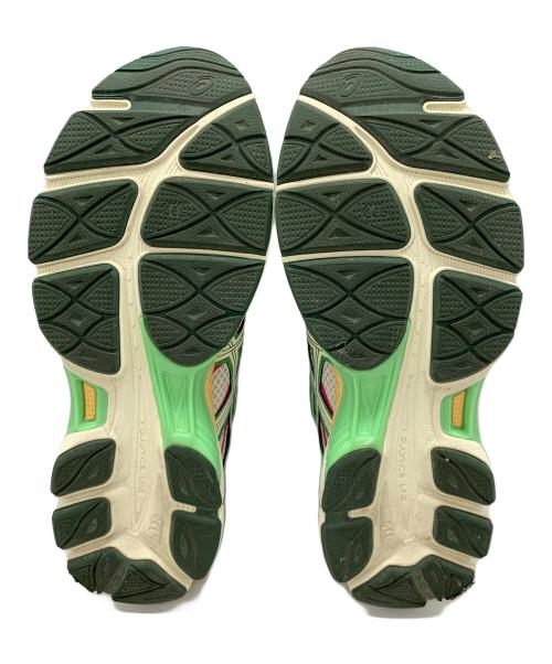 asics（アシックス）asics (アシックス) GEL-CUMULUS 16 グリーン×ピンク サイズ:27.5の古着・服飾アイテム