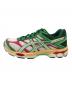 asics (アシックス) GEL-CUMULUS 16 グリーン×ピンク サイズ:27.5：7000円