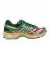 中古・古着 asics (アシックス) GEL-CUMULUS 16 グリーン×ピンク サイズ:27.5：7000円