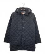 Traditional Weatherwearトラディショナルウェザーウェア）の古着「キルティングコート」｜ブラック