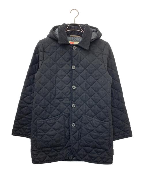 Traditional Weatherwear（トラディショナルウェザーウェア）Traditional Weatherwear (トラディショナルウェザーウェア) キルティングコート ブラック サイズ:38の古着・服飾アイテム