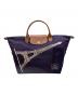 LONGCHAMP（ロンシャン）の古着「折りたたみバッグ ルプリアージュ」｜ネイビー