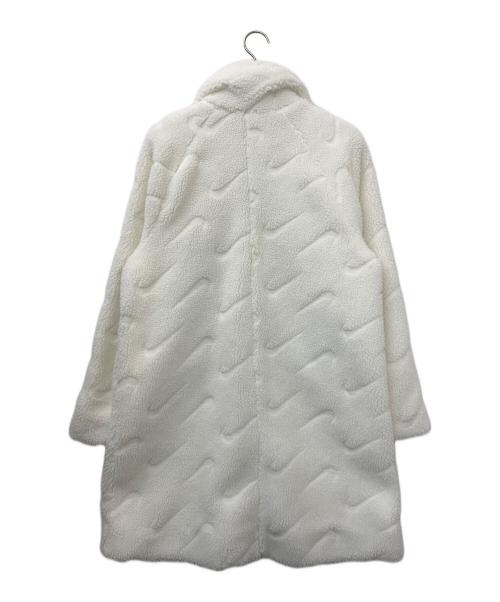 NIKE（ナイキ）NIKE (ナイキ) ボアコート ホワイト サイズ:XLの古着・服飾アイテム