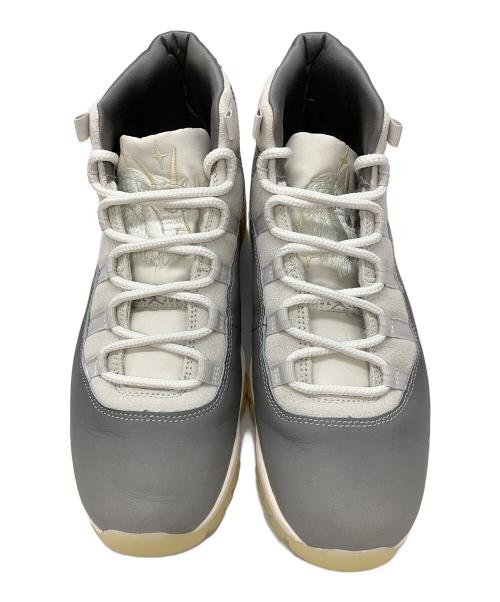 NIKE（ナイキ）NIKE (ナイキ) AIR JORDAN 11 RETRO LIGHT BONE ホワイト×グレー サイズ:29.5の古着・服飾アイテム