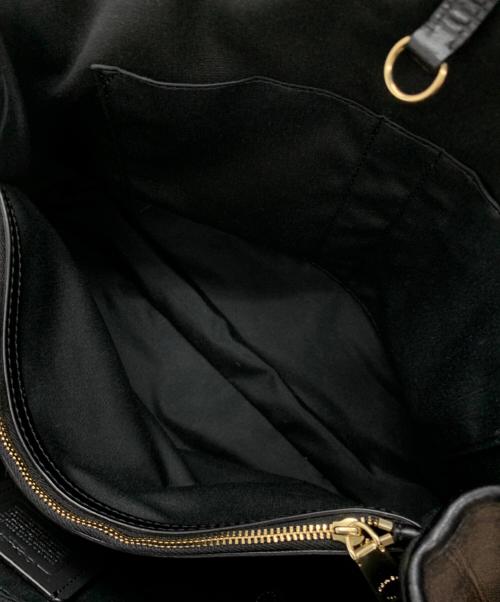 COACH（コーチ）COACH (コーチ) トートバッグ ブラウン×ブラックの古着・服飾アイテム