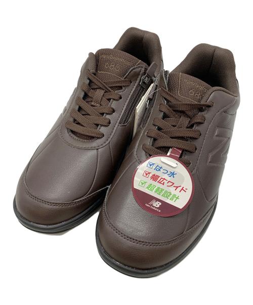 NEW BALANCE（ニューバランス）NEW BALANCE (ニューバランス) ローカットスニーカー ブラウン サイズ:28 未使用品の古着・服飾アイテム