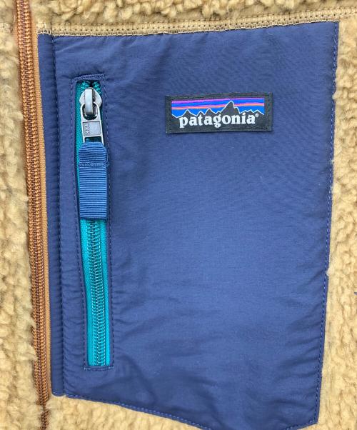 Patagonia（パタゴニア）Patagonia (パタゴニア) Classic Retro-X Jacket ブラウン×ネイビー サイズ:Sの古着・服飾アイテム