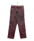 Carhartt WIPカーハート ワーク イン プログレス）の古着「SINGLE KNEE PANT」｜ピンク