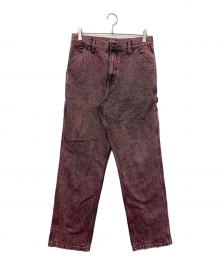 Carhartt WIP（カーハート ワーク イン プログレス）の古着「SINGLE KNEE PANT」｜ピンク