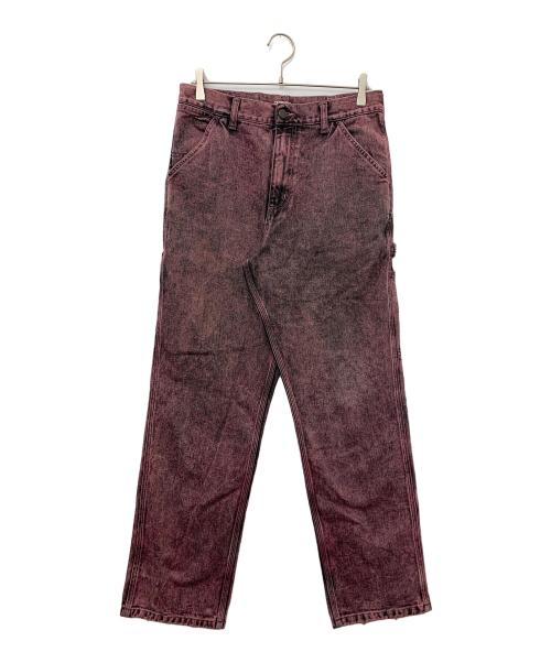 Carhartt WIP（カーハート ワーク イン プログレス）CARHARTT WIP (カーハート ワーク イン プログレス) SINGLE KNEE PANT ピンク サイズ:W30×L32の古着・服飾アイテム