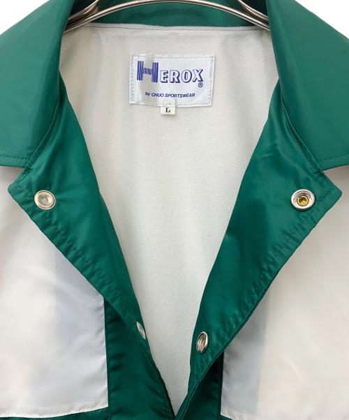 HEROX（ヒーローエックス）HEROX (ヒーローエックス) ジャケット グリーン サイズ:Lの古着・服飾アイテム