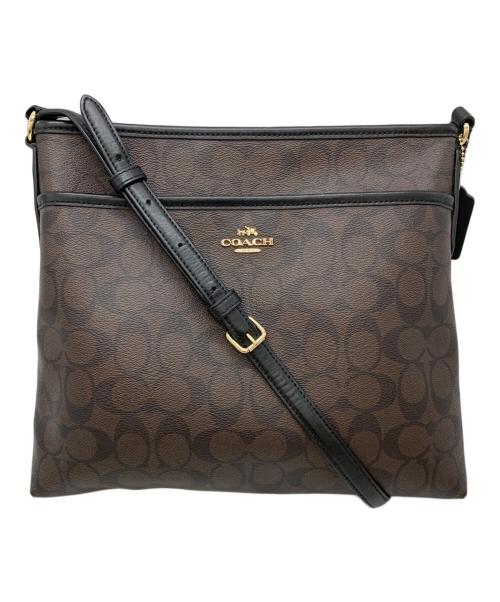 COACH（コーチ）COACH (コーチ) ショルダーバッグ ブラウンの古着・服飾アイテム