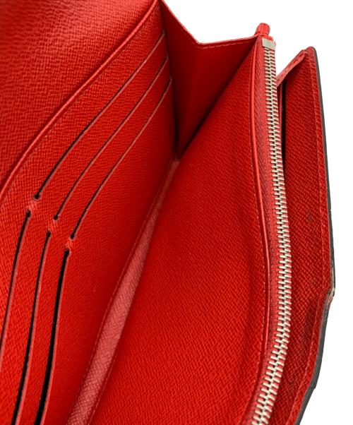 LOUIS VUITTON（ルイ ヴィトン）LOUIS VUITTON (ルイ ヴィトン) エピストライプ ポルトフォイユ・サラ ローズ・バレリーヌの古着・服飾アイテム