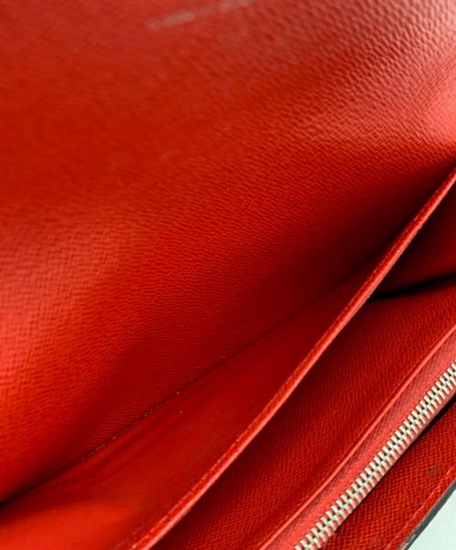 LOUIS VUITTON（ルイ ヴィトン）LOUIS VUITTON (ルイ ヴィトン) エピストライプ ポルトフォイユ・サラ ローズ・バレリーヌの古着・服飾アイテム
