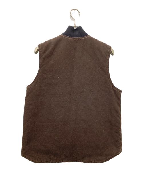 CarHartt（カーハート）CarHartt (カーハート) ダックベスト ブラウン サイズ:Mの古着・服飾アイテム