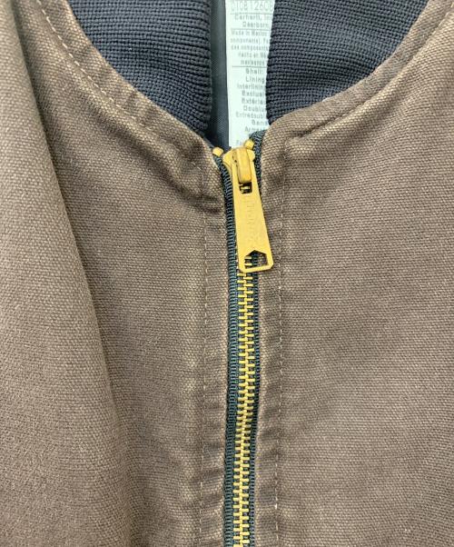 CarHartt（カーハート）CarHartt (カーハート) ダックベスト ブラウン サイズ:Mの古着・服飾アイテム