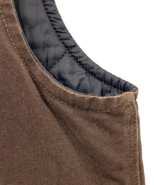 CarHartt（カーハート）CarHartt (カーハート) ダックベスト ブラウン サイズ:Mの古着・服飾アイテム