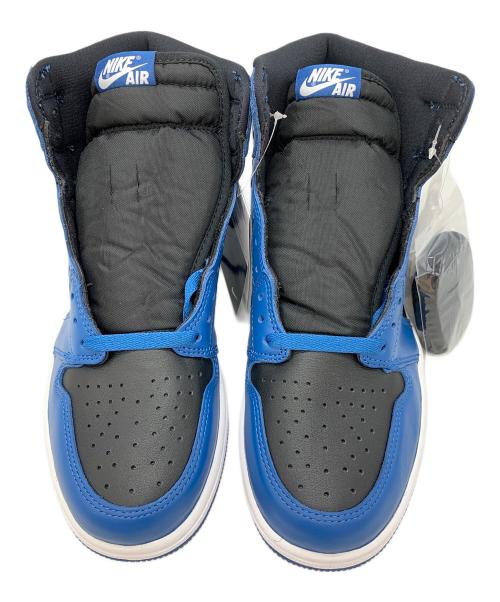 NIKE（ナイキ）NIKE (ナイキ) Air Jordan 1 Retro High OG ブルー×ブラック サイズ:27.5の古着・服飾アイテム