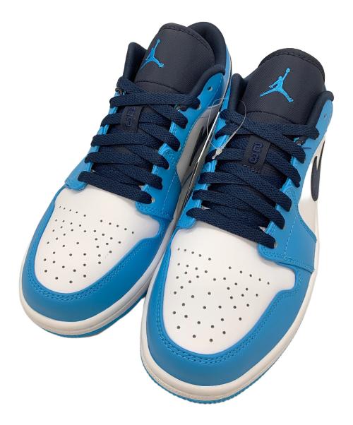 NIKE（ナイキ）NIKE (ナイキ) Air Jordan 1 Low スカイブルー×ホワイト サイズ:27.5の古着・服飾アイテム