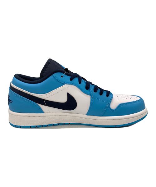 NIKE（ナイキ）NIKE (ナイキ) Air Jordan 1 Low スカイブルー×ホワイト サイズ:27.5の古着・服飾アイテム
