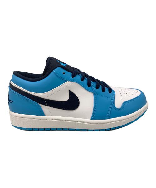 NIKE（ナイキ）NIKE (ナイキ) Air Jordan 1 Low スカイブルー×ホワイト サイズ:27.5の古着・服飾アイテム