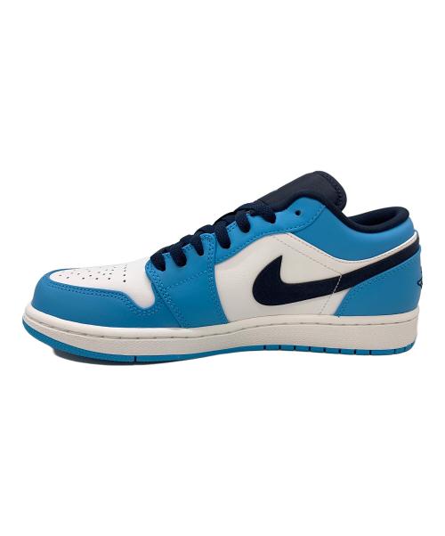 NIKE（ナイキ）NIKE (ナイキ) Air Jordan 1 Low スカイブルー×ホワイト サイズ:27.5の古着・服飾アイテム