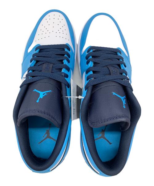 NIKE（ナイキ）NIKE (ナイキ) Air Jordan 1 Low スカイブルー×ホワイト サイズ:27.5の古着・服飾アイテム
