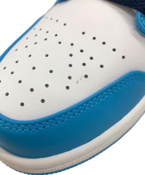 NIKE（ナイキ）NIKE (ナイキ) Air Jordan 1 Low スカイブルー×ホワイト サイズ:27.5の古着・服飾アイテム