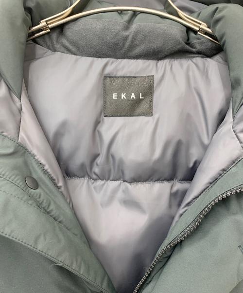 EKAL（エカル）EKAL (エカル) ダウンジャケット ブラック サイズ:ONE 未使用品の古着・服飾アイテム