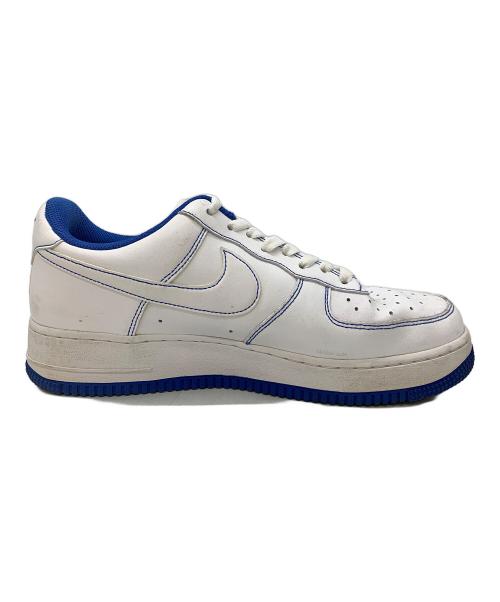 NIKE（ナイキ）NIKE (ナイキ) AIR FORCE 1 '07 PARANOISE ブルー×ホワイト サイズ:28の古着・服飾アイテム