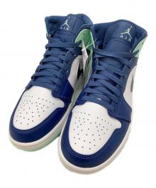 NIKE（ナイキ）の古着「Nike Air Jordan 1 Mid "Blue Mint"」｜ホワイト×ブルー