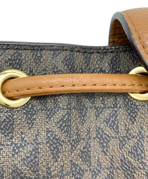 MICHAEL KORS（マイケルコース）MICHAEL KORS (マイケルコース) リュック ブラウンの古着・服飾アイテム