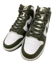 NIKE（ナイキ）の古着「Dunk High Retro」｜ホワイト×グリーン