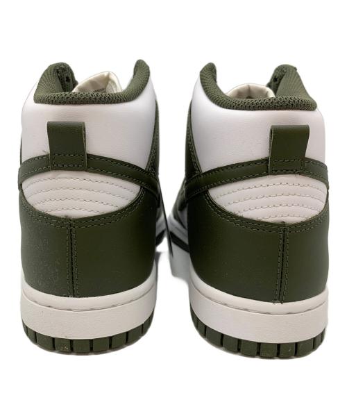 NIKE（ナイキ）NIKE (ナイキ) Dunk High Retro ホワイト×グリーン サイズ:27.5の古着・服飾アイテム