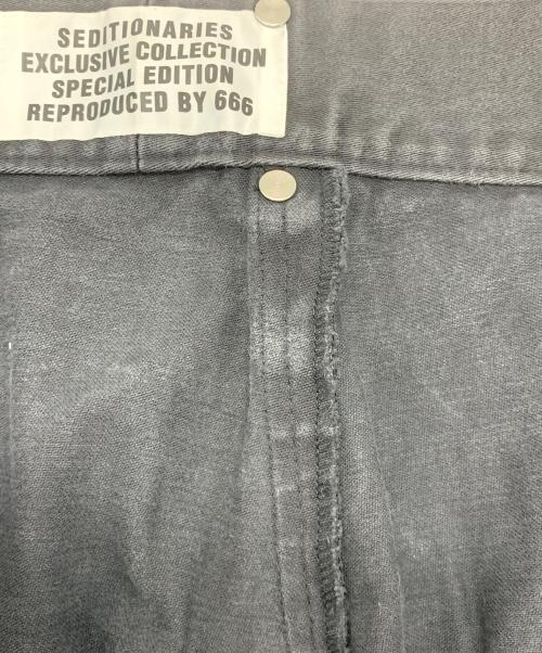 SEDITIONARIES（セディショナリーズ）SEDITIONARIES (セディショナリーズ) ビニールポケットパンツ ブラック サイズ:Ｌの古着・服飾アイテム